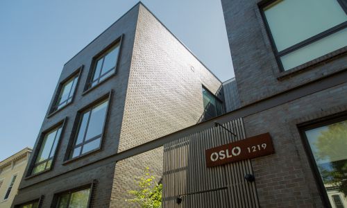 Oslo Co-living apartments in in Washington, D.C. exterior of Atlas location