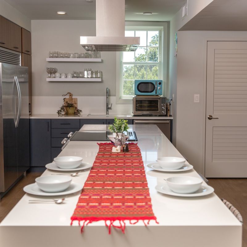 OSLO co-living apartments in Washington, D.C. Hill interior furnished kitchen