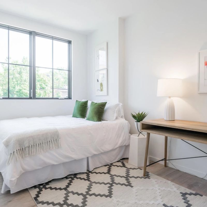 Oslo Co-living apartments Admo location interior furnished bedroom