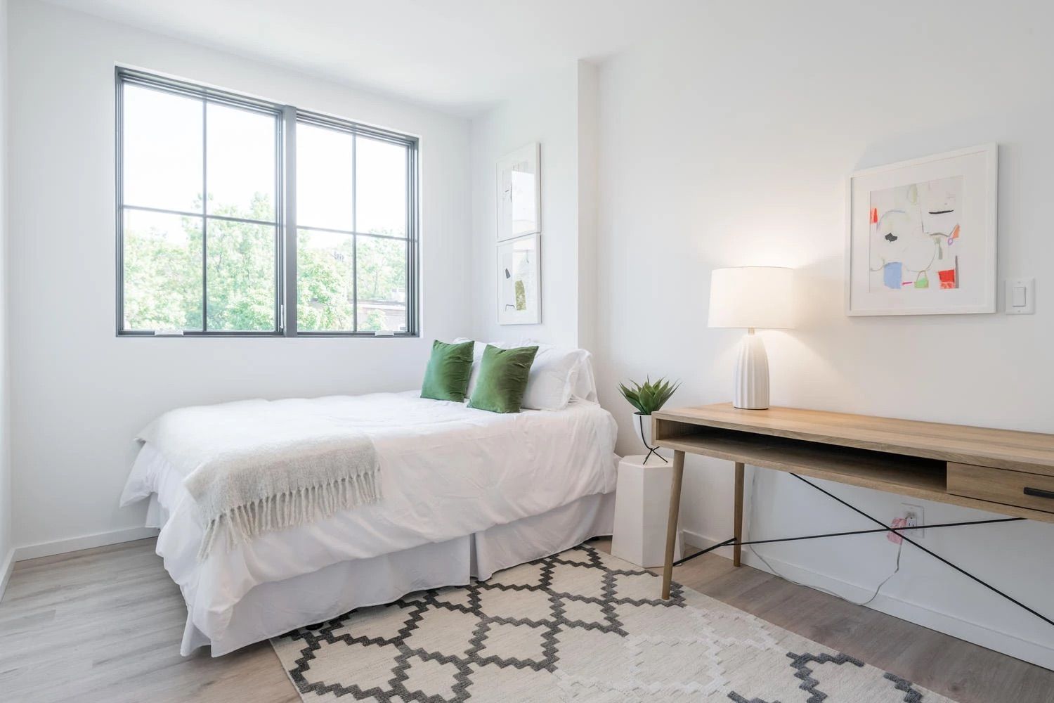 Oslo Co-living apartments Admo location interior furnished bedroom